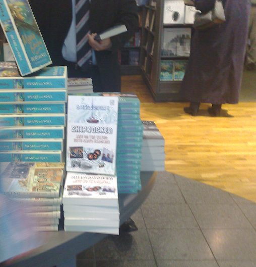 In The Shops - Shiprocked on sale in a Dublin bookstore